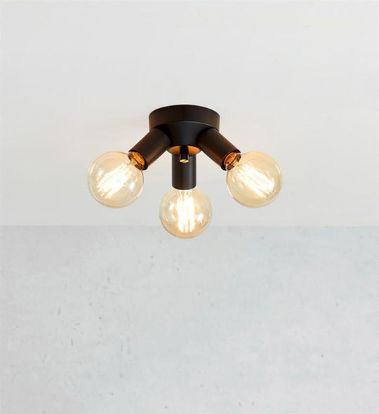 Mazzo taklampe 3-lys - Svart - Svart-Taklamper-Marksløjd-Svart-Mrk-108549-Lightup.no