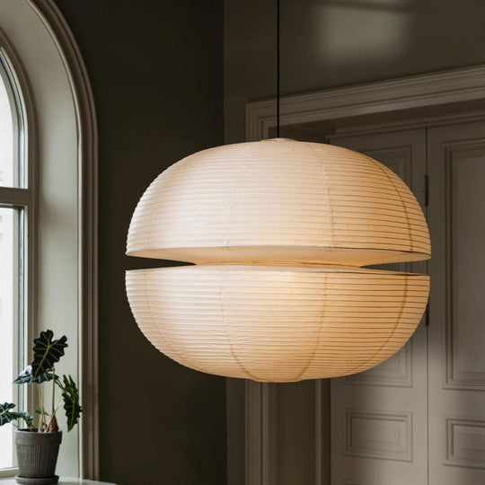 Mela 80 lampeskjerm-Takpendler-Globen Lighting-Beige-177102-Lightup.no