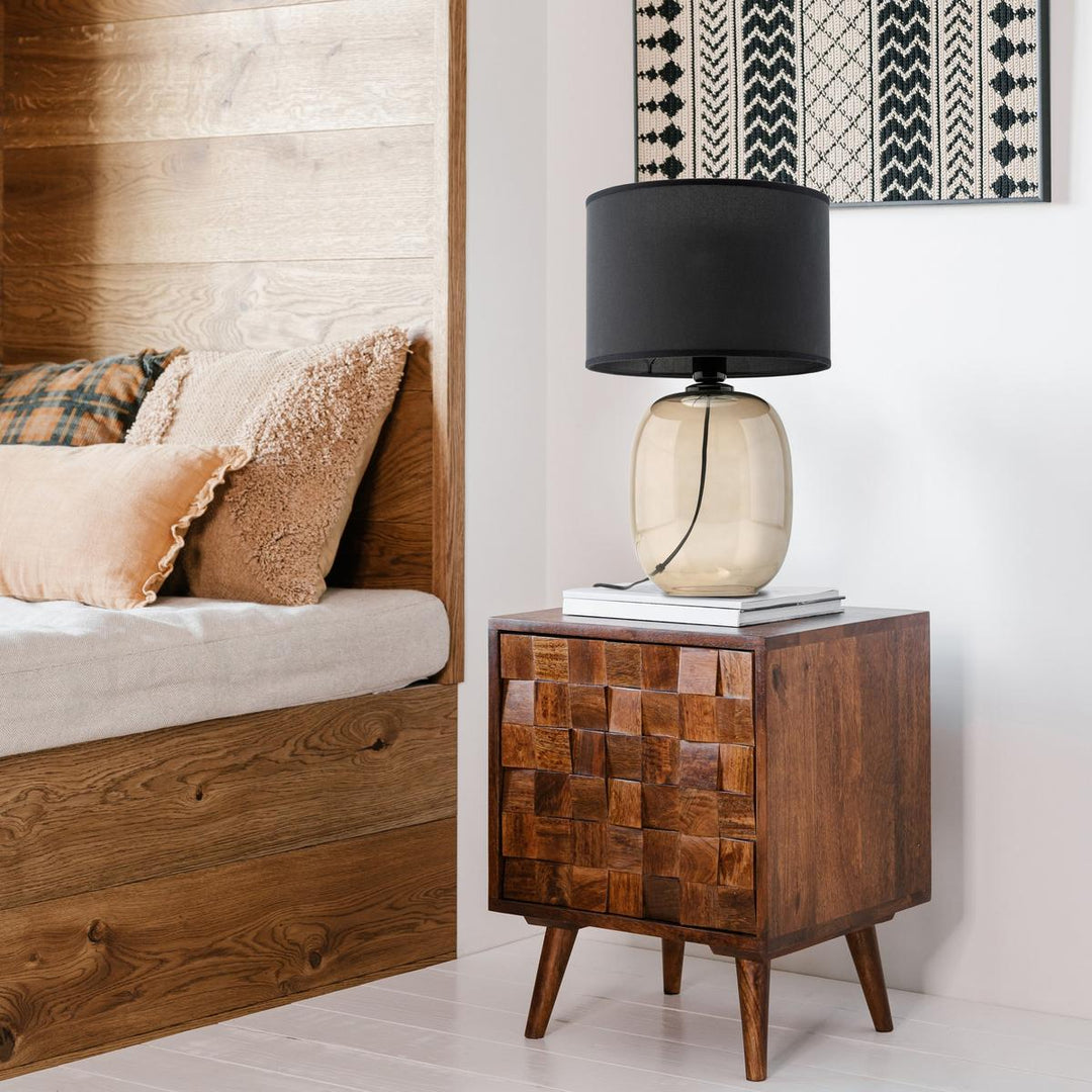 Melody bordlampe-Bordlamper-TK Lighting-Grønn / Røykfarget-TK-5989-Lightup.no