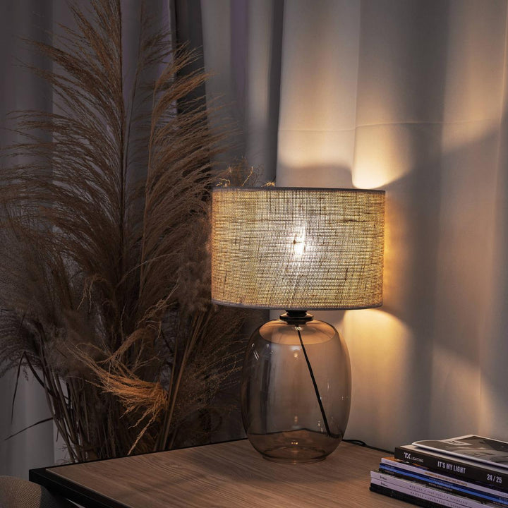 Melody bordlampe-Bordlamper-TK Lighting-Grønn / Røykfarget-TK-5989-Lightup.no