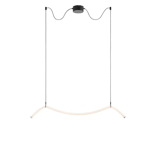 Melt takpendel 13W 3000 Kelvin - Dimbar-Takpendler-Marksløjd-Hvit / Svart-Mrk-108873-Lightup.no