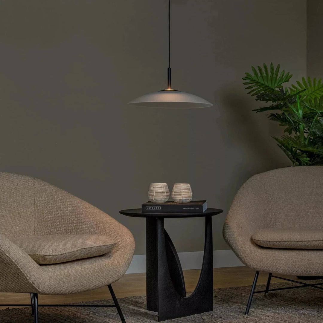 Menga takpendel 40 cm 11W 2700 Kelvin - Dimbar-Taklamper-Lucide-Hvit-LC25417/10/61-Lightup.no