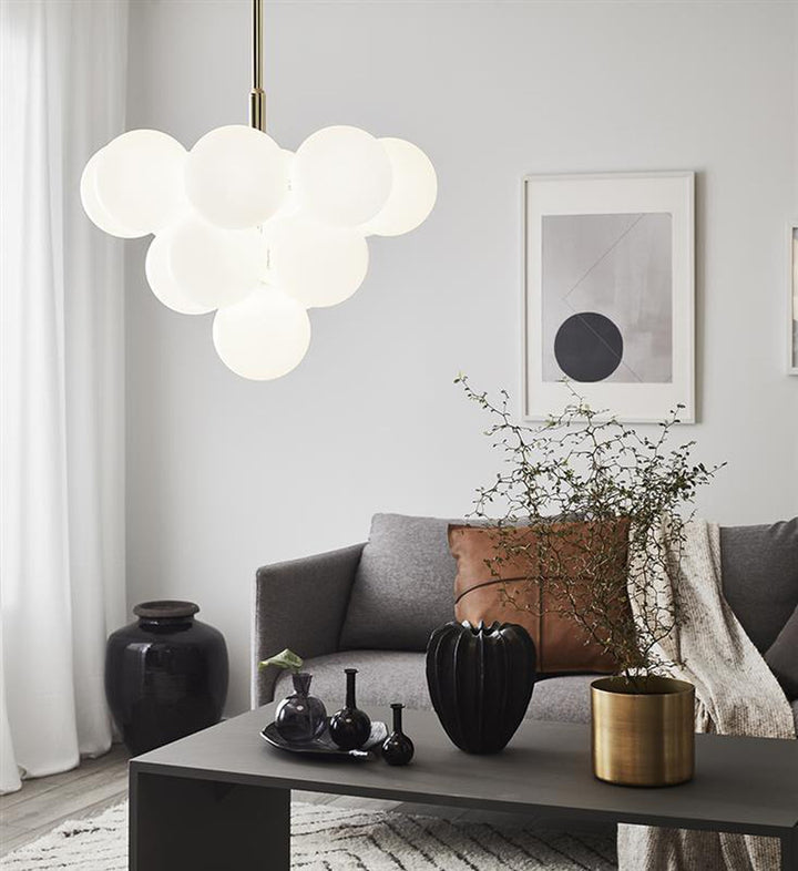 Merlot takpendel - messing/hvit - Messing / Hvit-Takpendler-Marksløjd-Messing / Hvit-Mrk-107903-Lightup.no
