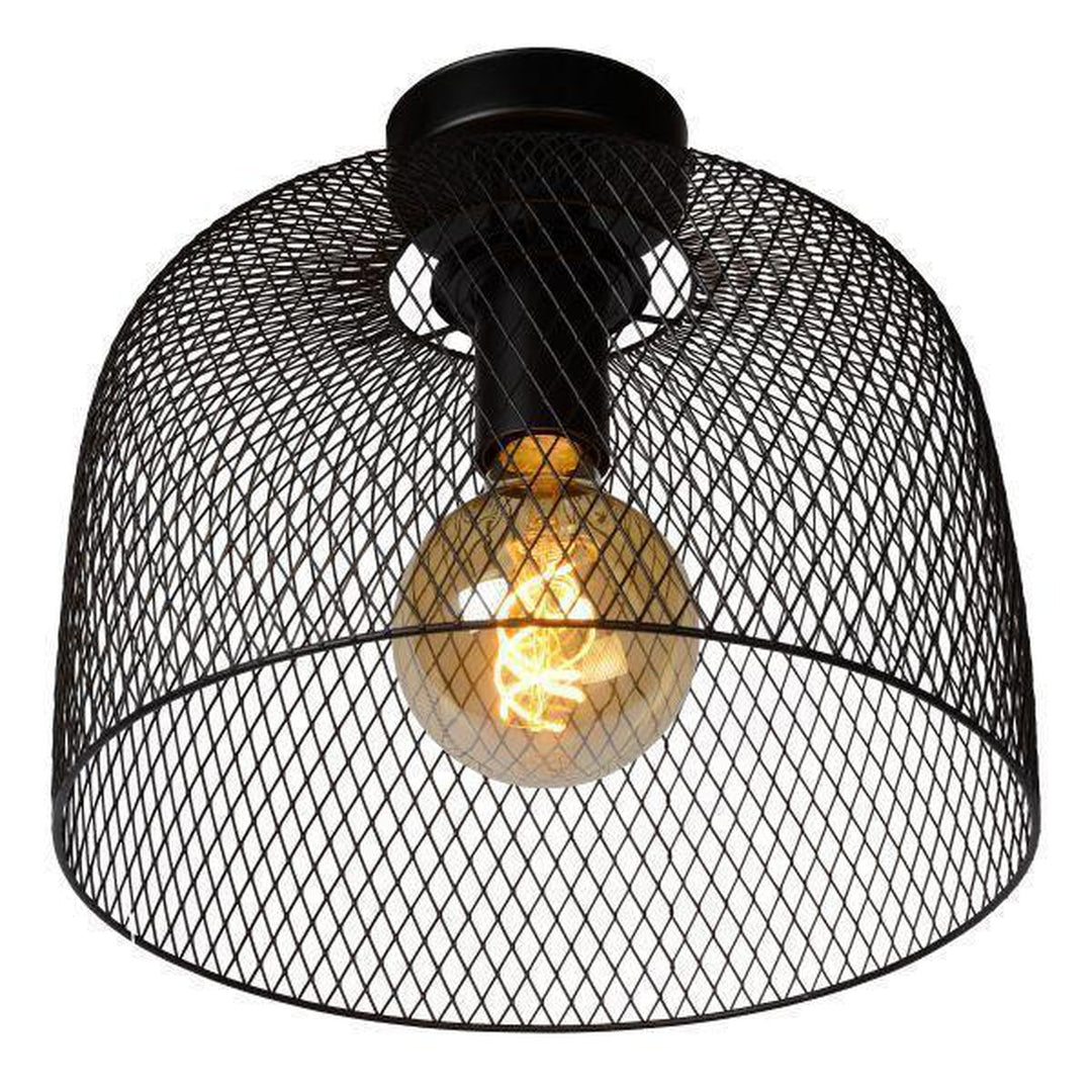Mesh taklampe 29,5 cm - Svart-Taklamper-Lucide-Svart-LC43104/30/30-Lightup.no