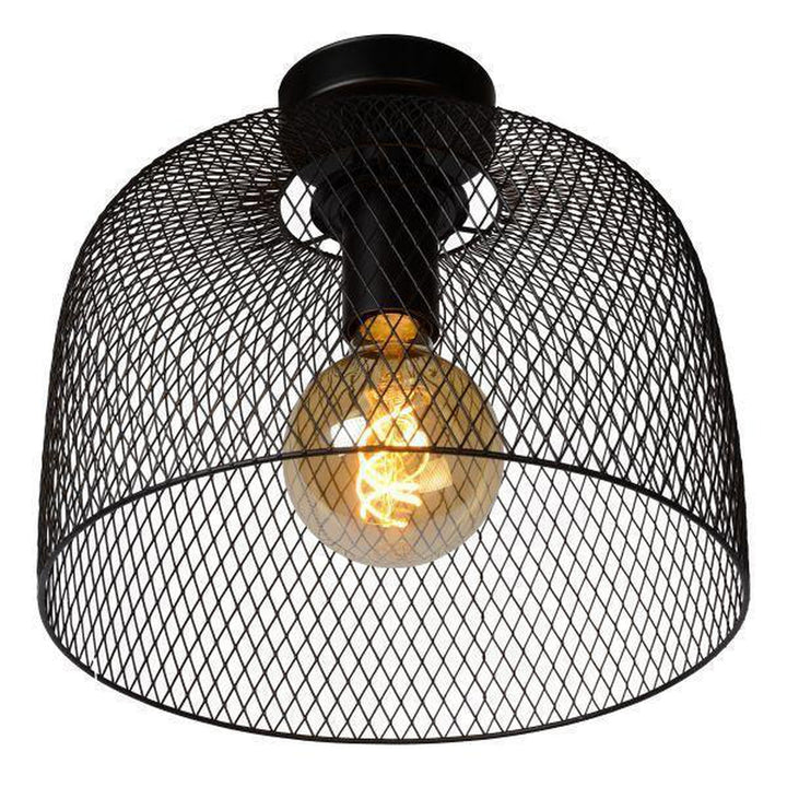 Mesh taklampe 29,5 cm - Svart-Taklamper-Lucide-Svart-LC43104/30/30-Lightup.no
