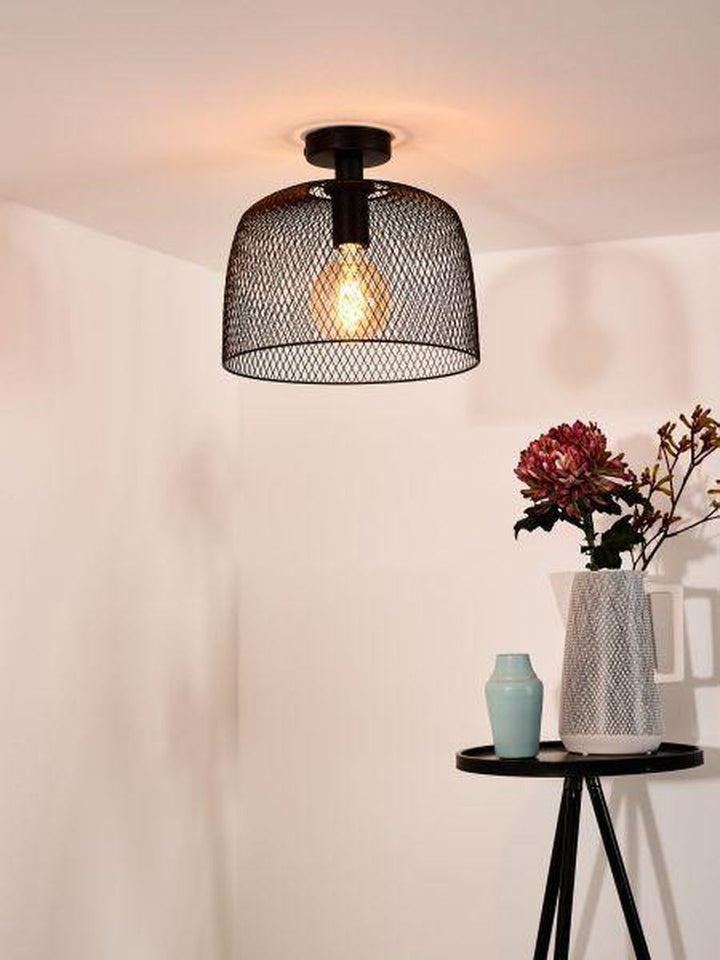 Mesh taklampe 29,5 cm - Svart-Taklamper-Lucide-Svart-LC43104/30/30-Lightup.no