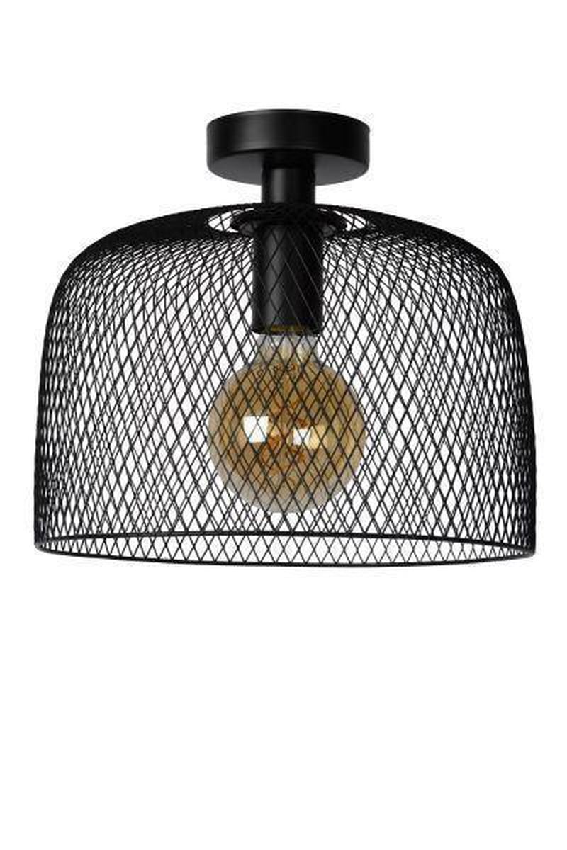 Mesh taklampe 29,5 cm - Svart-Taklamper-Lucide-Svart-LC43104/30/30-Lightup.no