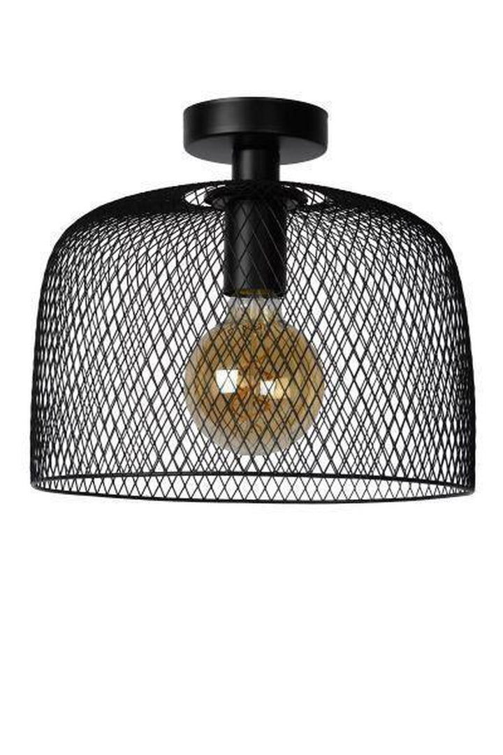 Mesh taklampe 29,5 cm - Svart-Taklamper-Lucide-Svart-LC43104/30/30-Lightup.no