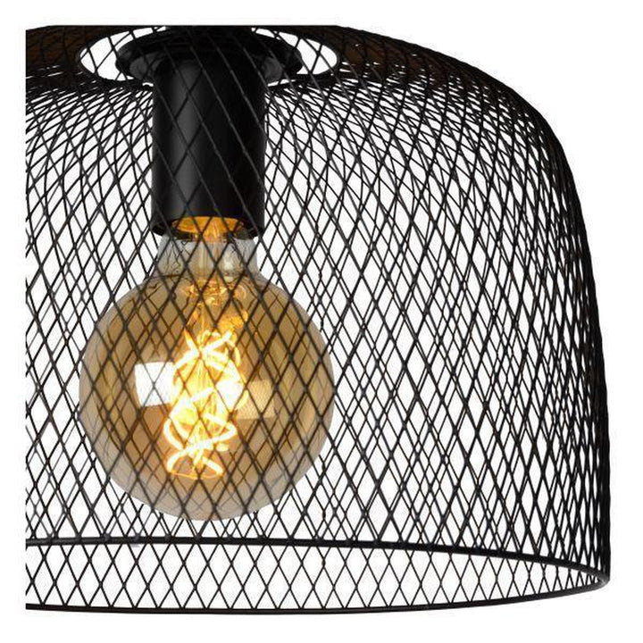 Mesh taklampe 29,5 cm - Svart-Taklamper-Lucide-Svart-LC43104/30/30-Lightup.no