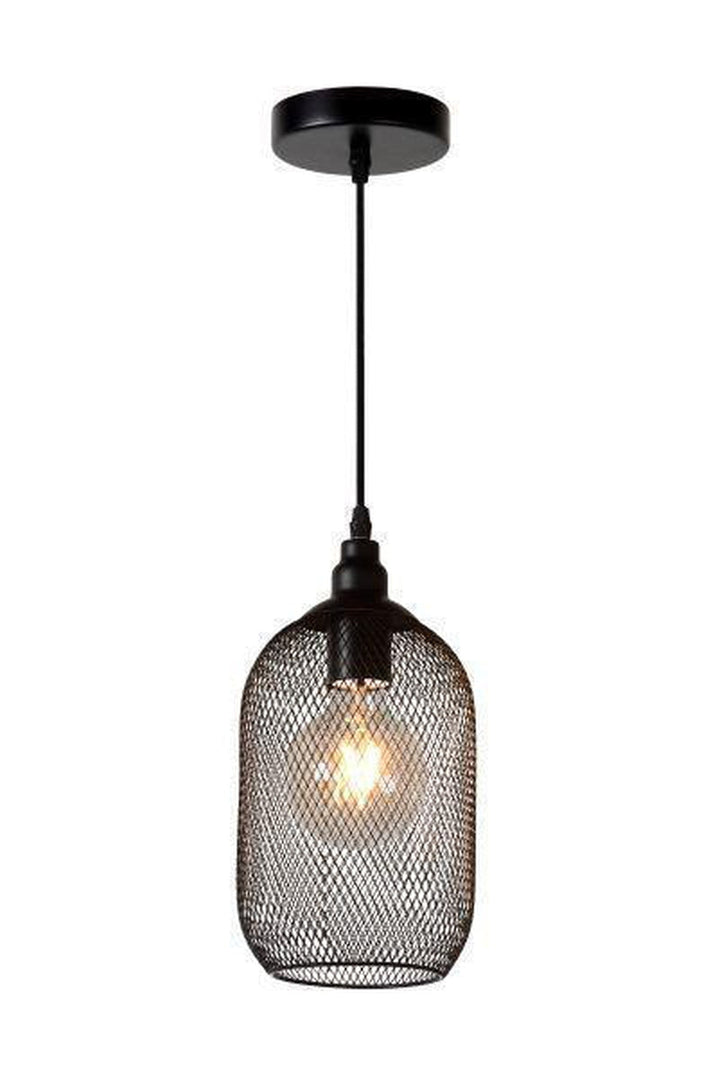Mesh takpendel 15 cm - Svart-Takpendler-Lucide-Svart-LC43404/15/30-Lightup.no