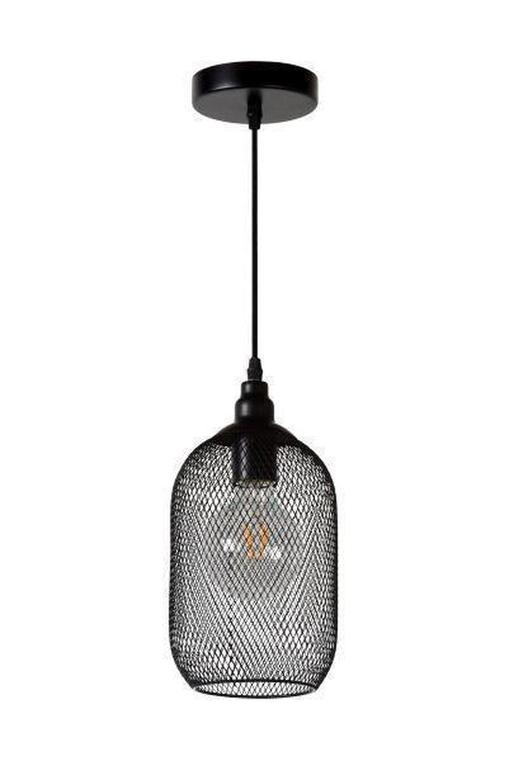 Mesh takpendel 15 cm - Svart-Takpendler-Lucide-Svart-LC43404/15/30-Lightup.no
