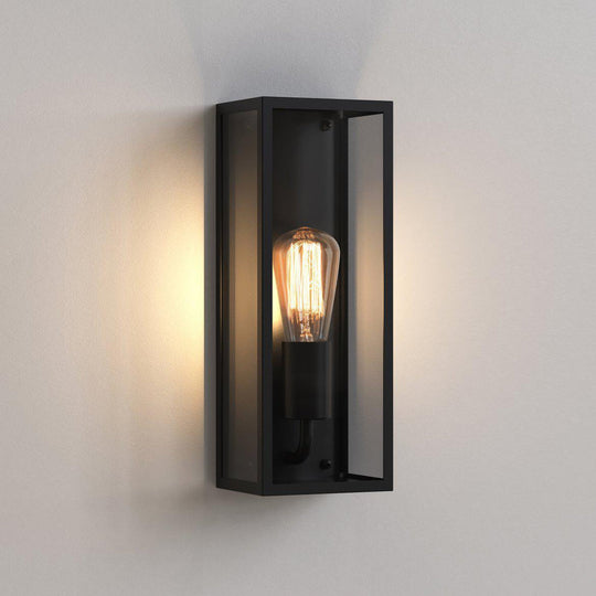 Messina 130 - Svart-Utebelysning vegg veggskjold-Astro Lighting-Svart-Asg__1183029-Lightup.no