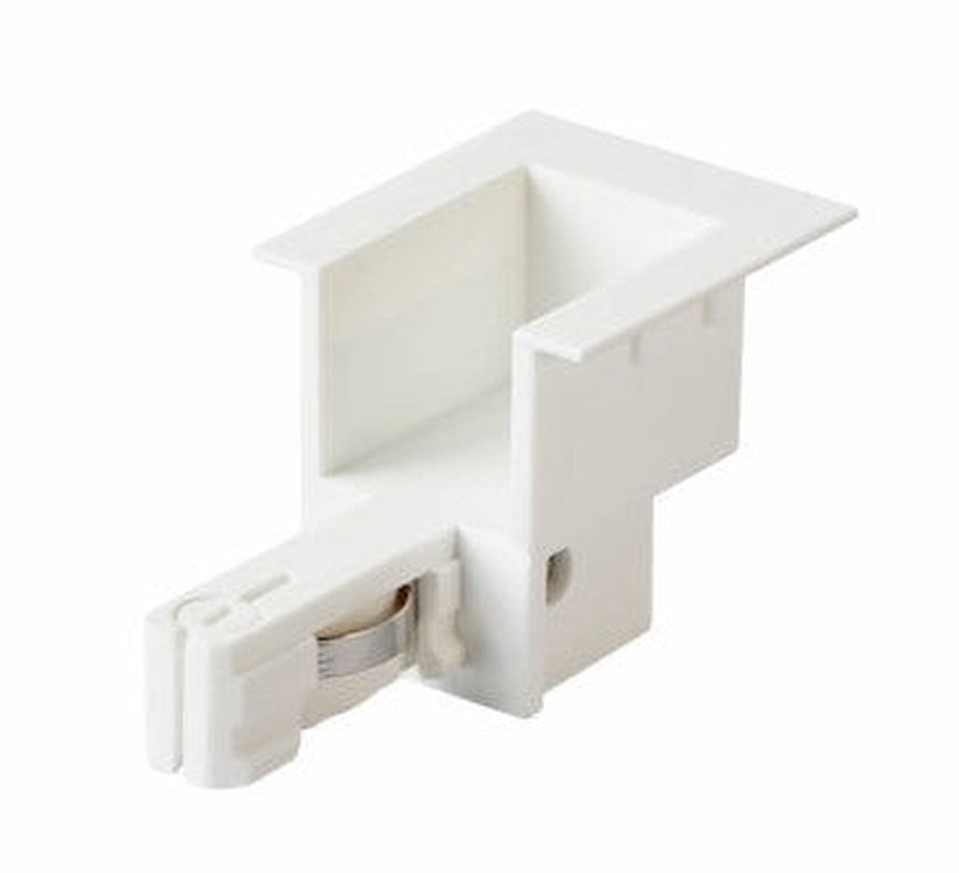 Microline recessed endetilkobling 24V for innfelling-Microline-NorDesign-Hvit-382491006-Lightup.no