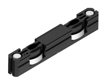 Microline straight connector rettskjøt 24V-Microline-NorDesign-Grafitt svart-382401105-Lightup.no