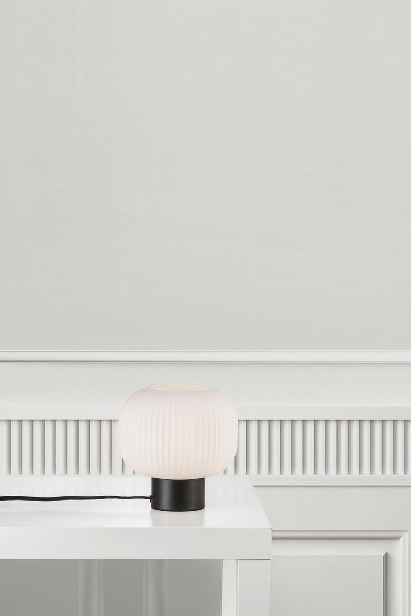 Milford bordlampe-Bordlamper-Nordlux-Svart / Hvit-48965001-Lightup.no