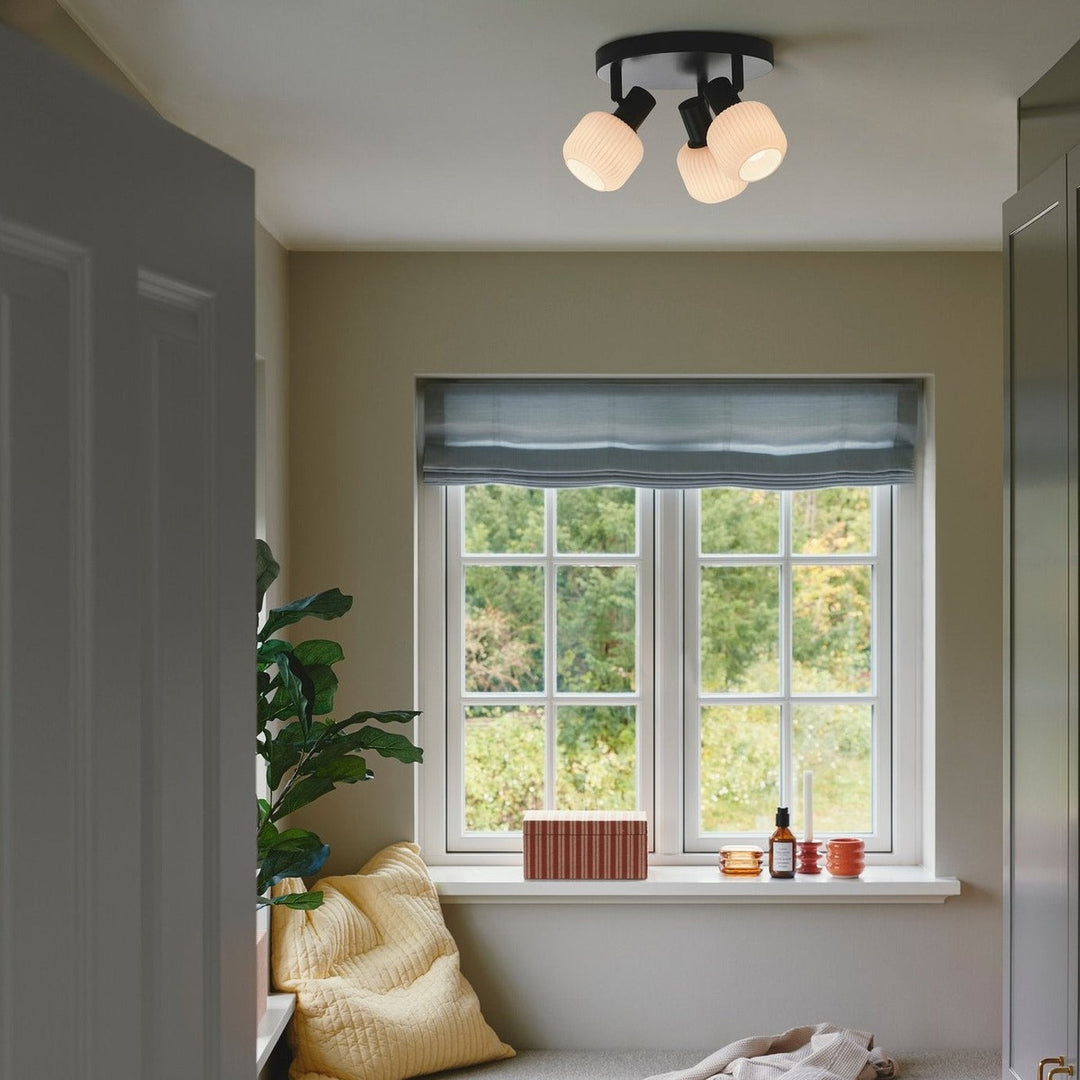 Milford mini taklampe 3-lys-Taklamper-Nordlux-Hvit-2412606003-Lightup.no