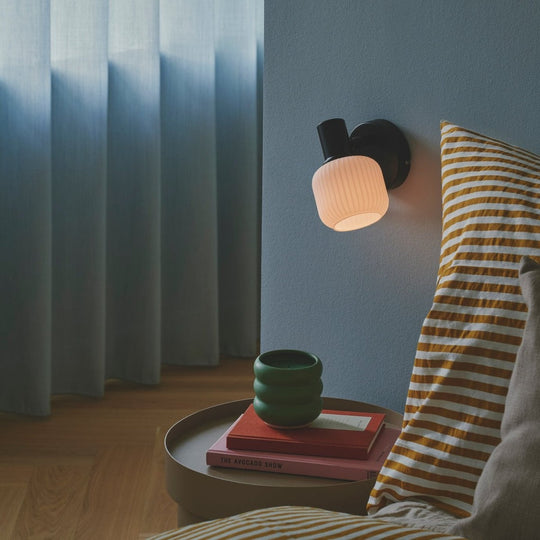 Milford mini vegglampe-Vegglamper-Nordlux-Hvit-2412631003-Lightup.no