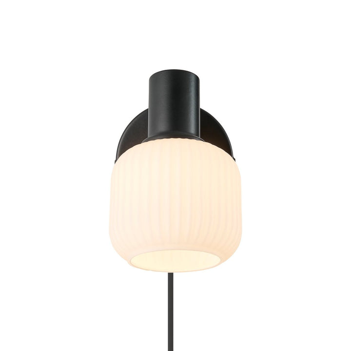Milford mini vegglampe-Vegglamper-Nordlux-Hvit-2412631003-Lightup.no