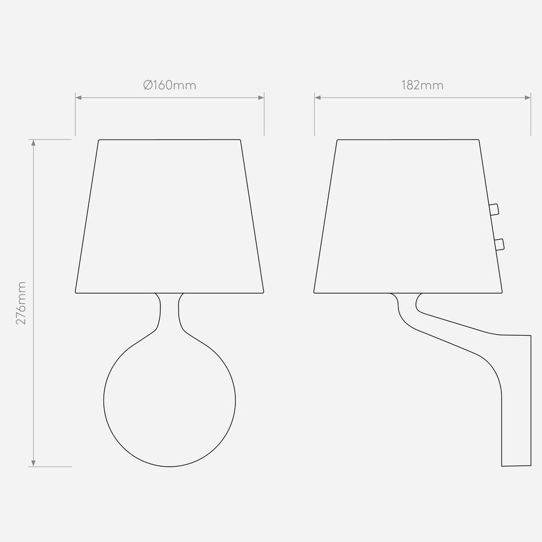 Millie vegglampe - IP44-Baderomsbelysning vegglamper-Astro Lighting-Svart-asg__1454003-Lightup.no