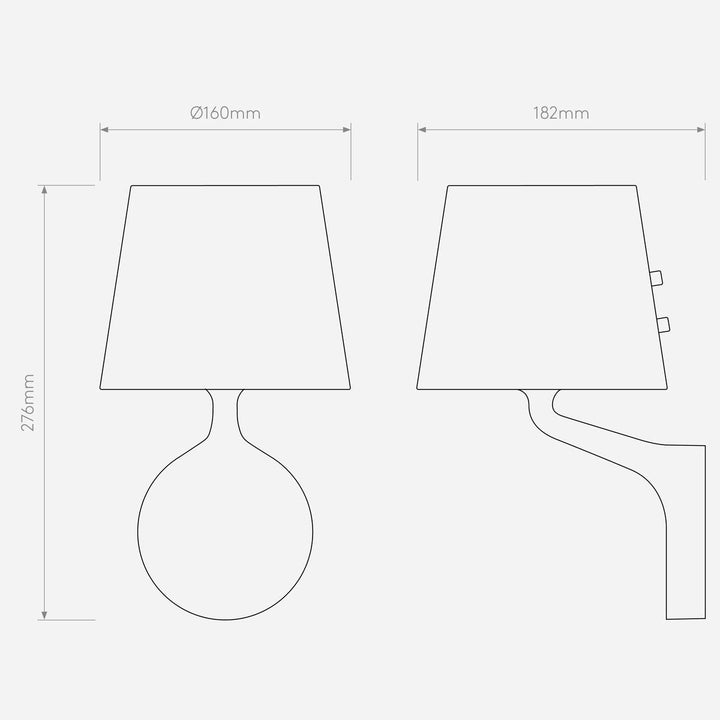 Millie vegglampe - IP44-Baderomsbelysning vegglamper-Astro Lighting-Svart-asg__1454003-Lightup.no