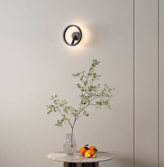 Mind 220 vegglampe 9W 2700 Kelvin RA90 dimbar-Vegglamper-NorDesign-Svart-512200105-Lightup.no