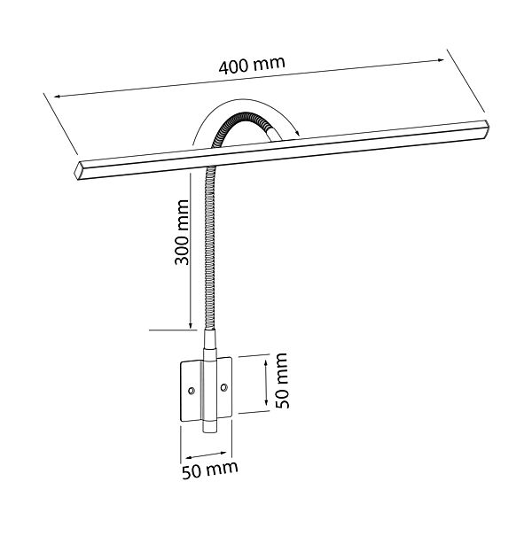 Miro maleribelysning dimbar-Vegglamper-Aneta Lighting-Antikk-10910-30-Lightup.no