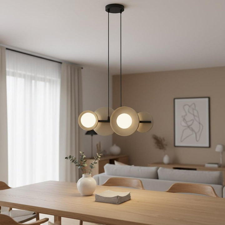 Model takpendel 4-lys-Takpendler-Emibig-Mokka-1488/4-Lightup.no