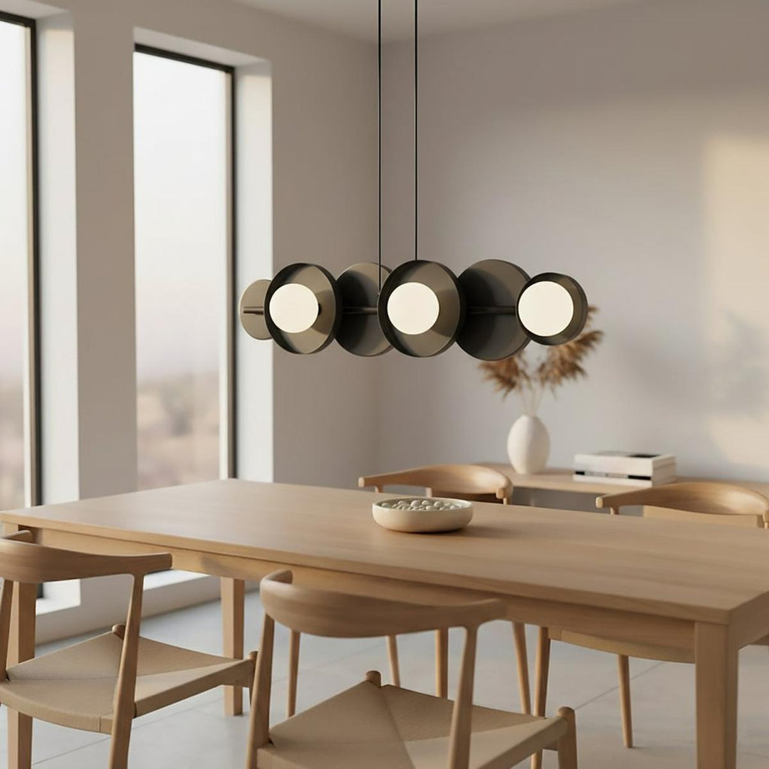 Model takpendel 6-lys-Takpendler-Emibig-Svart-1486/6-Lightup.no