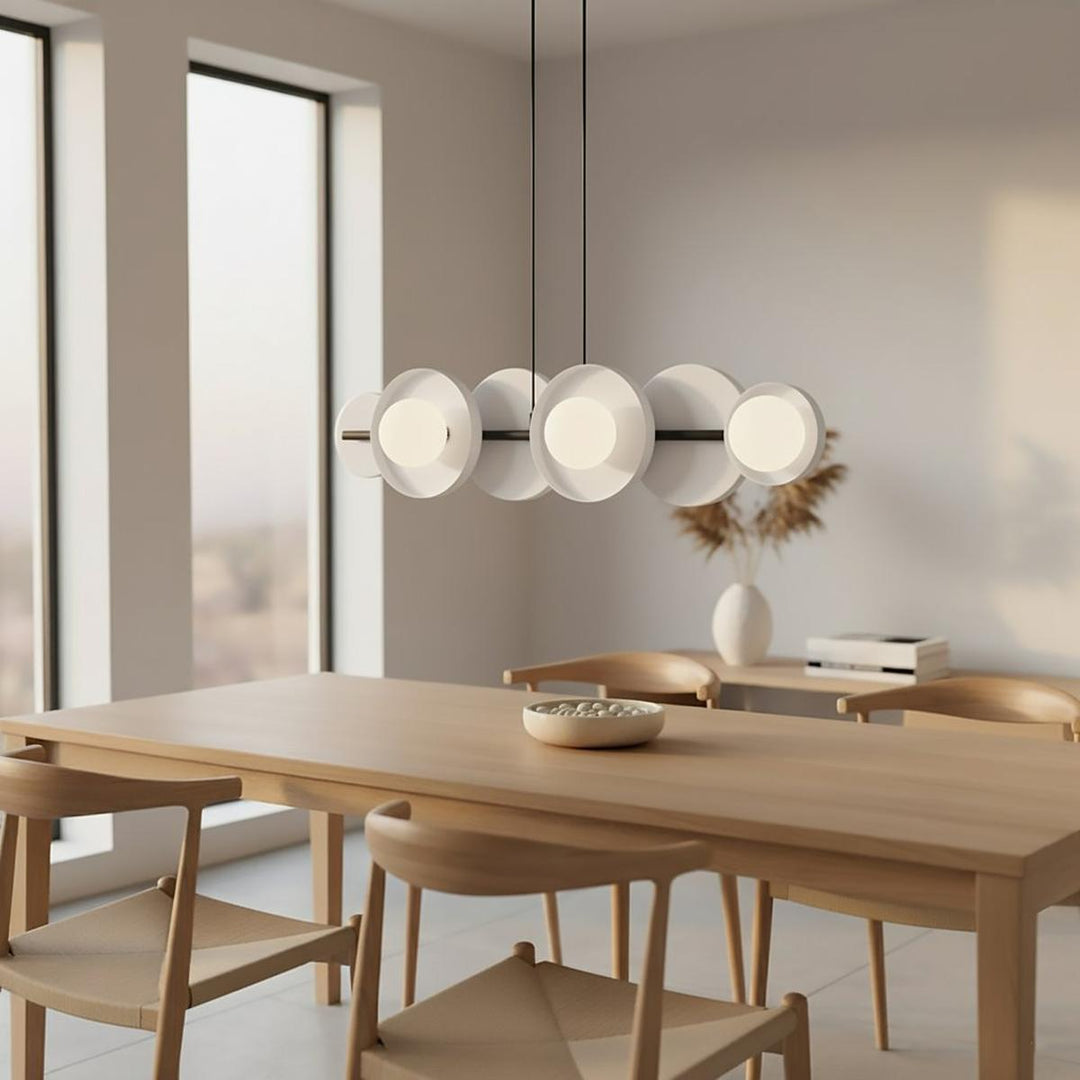 Model takpendel 6-lys-Takpendler-Emibig-Svart-1486/6-Lightup.no