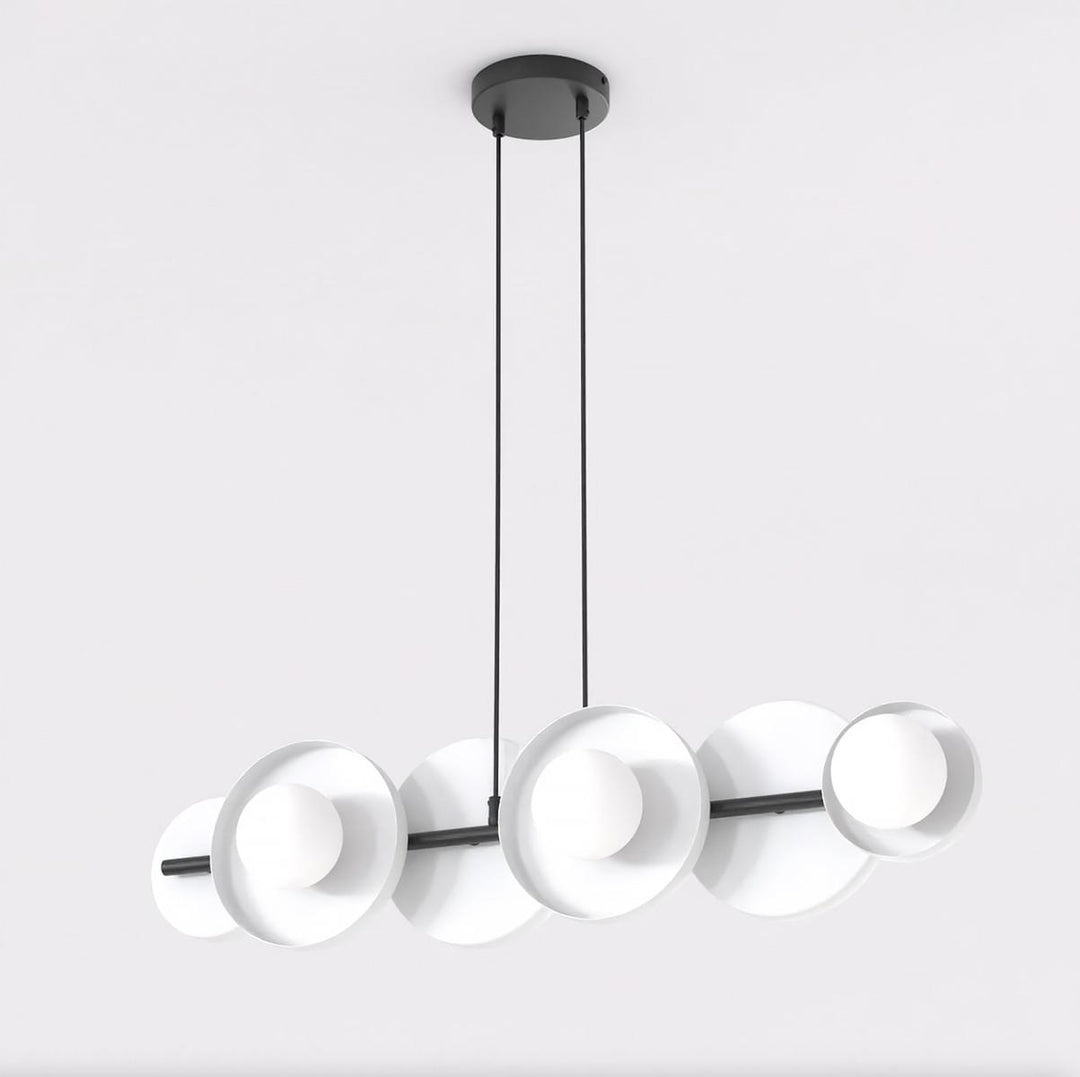 Model takpendel 6-lys-Takpendler-Emibig-Hvit-1487/6-Lightup.no