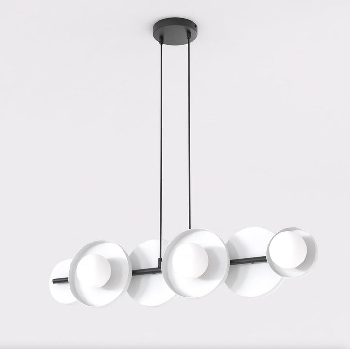 Model takpendel 6-lys-Takpendler-Emibig-Hvit-1487/6-Lightup.no