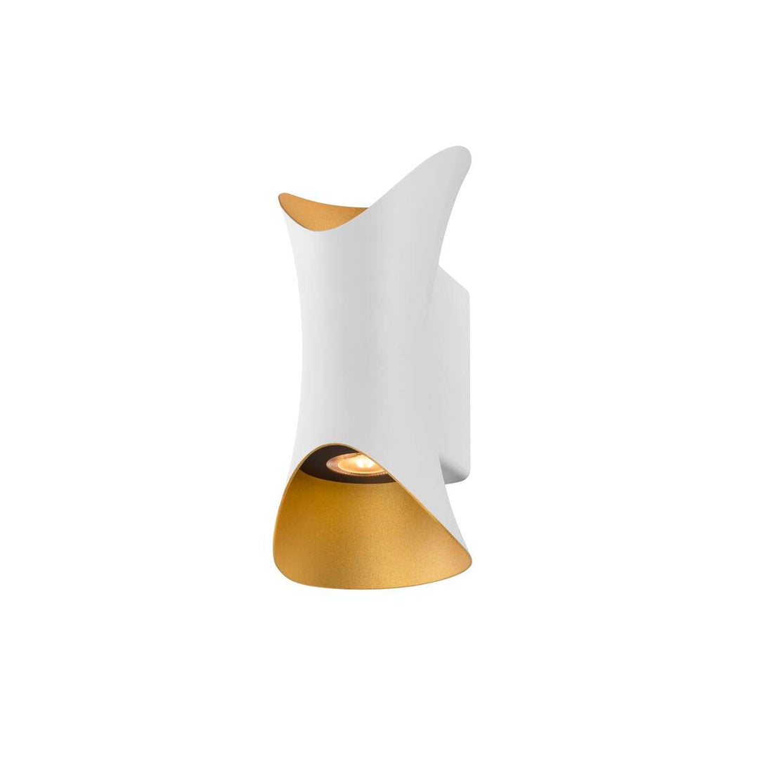 Modela vegglampe utendørs opp/ned 7,5W 2700 kelvin IP65 - dimbar-Utebelysning vegg opp og ned-Slv-Hvit / Gulfarget-slv-1007806-Lightup.no