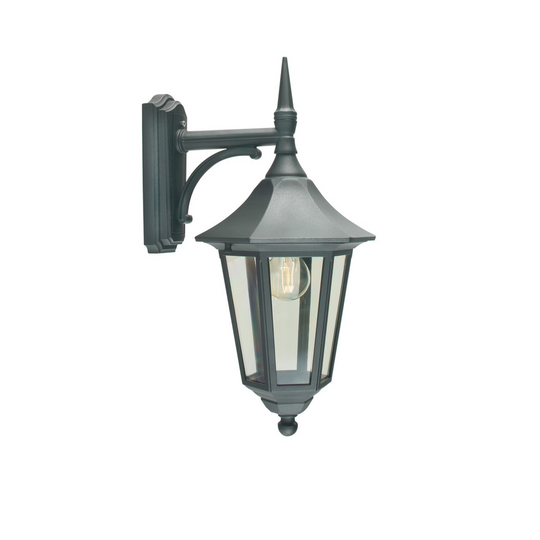 Modena 351-Utebelysning vegg klassisk-Norlys-Svart-3183028-Lightup.no