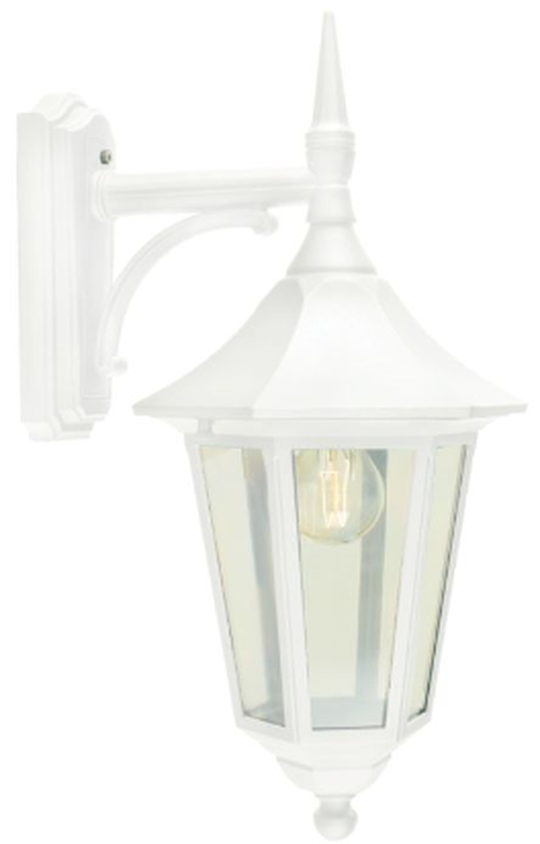Modena 351-Utebelysning vegg klassisk-Norlys-Hvit-3183167-Lightup.no