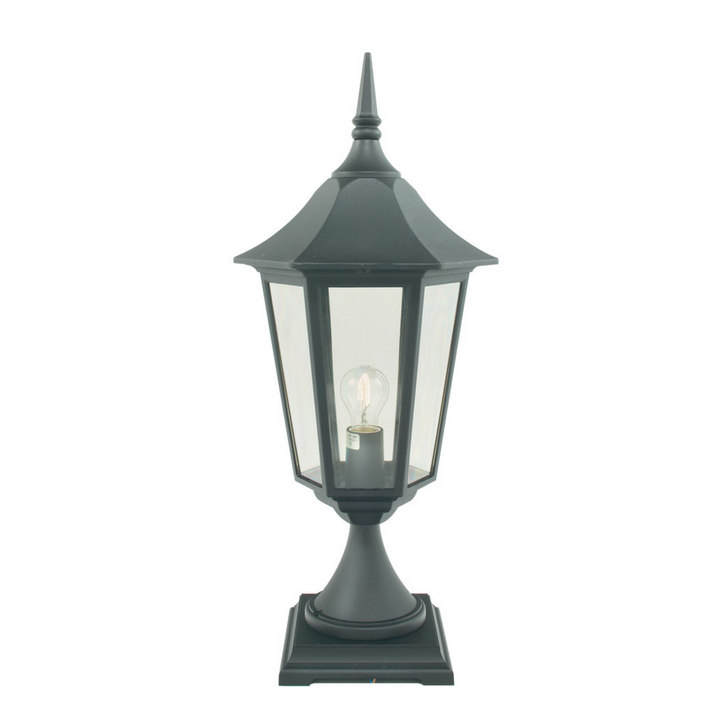 Modena 384-Utebelysning portstolpe-Norlys-Hvit-3185300-Lightup.no