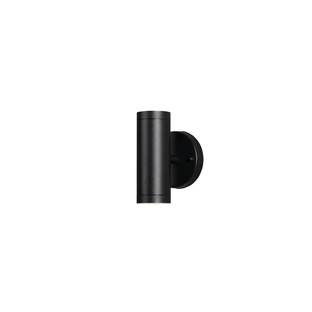 Modena vegglampe opp/ned utendørs 2x4W 3000K IP44 - Svart-Utebelysning vegg opp og ned-Konstsmide-Svart-7535-750-Lightup.no