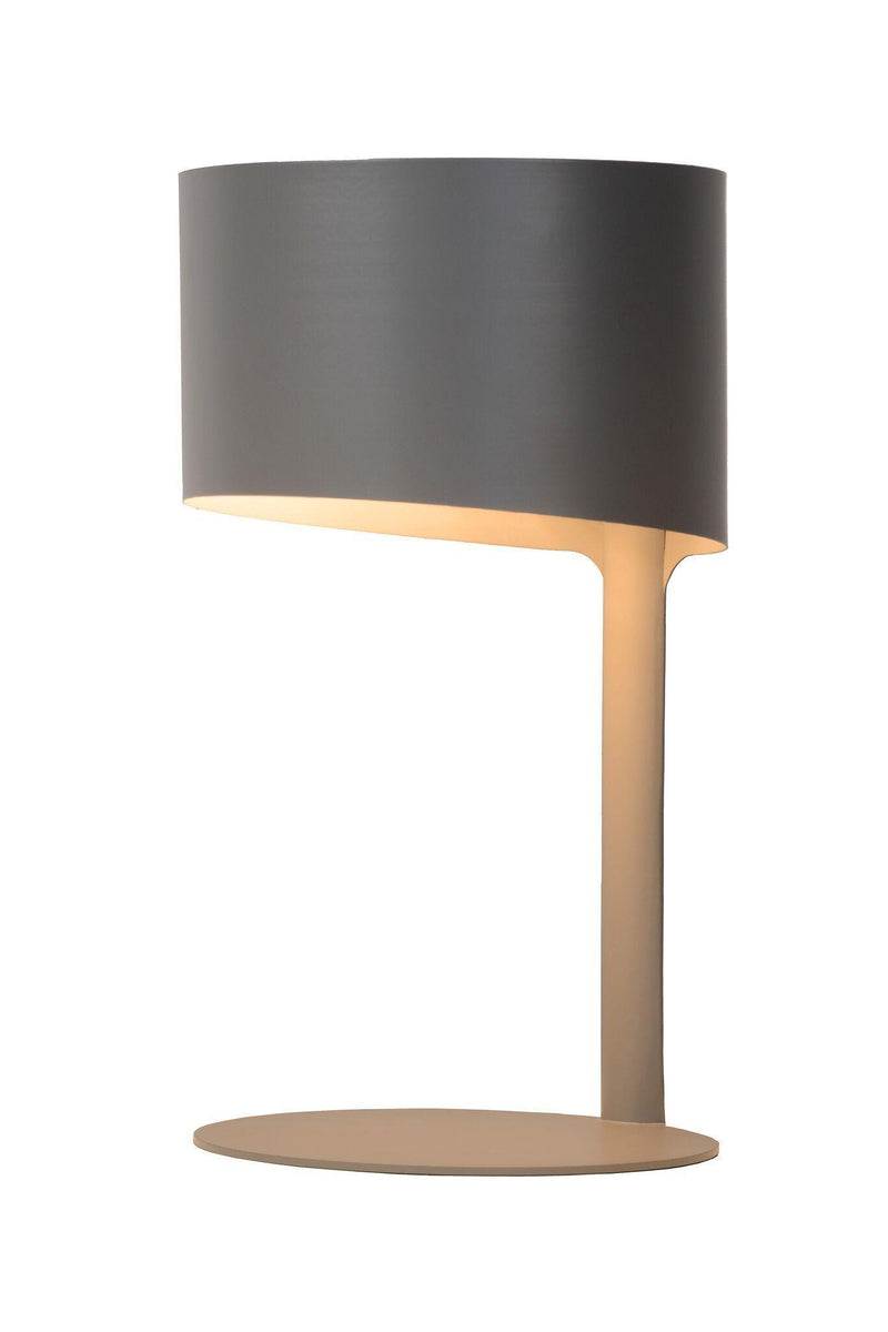 Moderne bordlampe - Grå-Bordlamper-Lucide-LC45504/01/36-Lightup.no