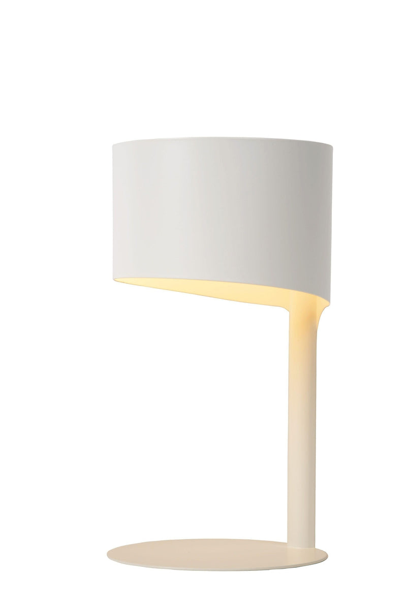 Moderne bordlampe - Hvit-Bordlamper-Lucide-LC45504/01/31-Lightup.no