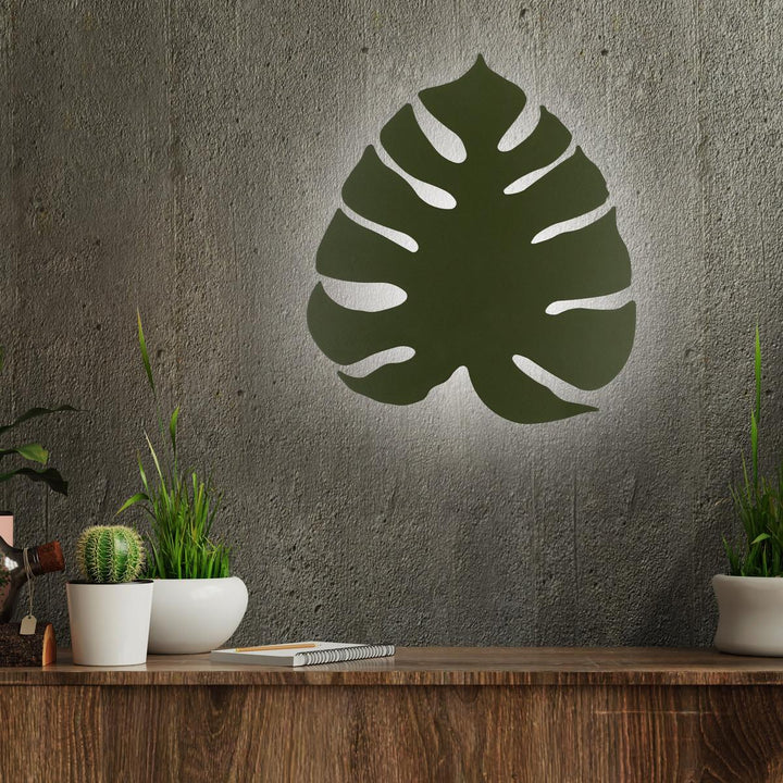 Monstera vegglampe-Vegglamper-TK Lighting-Grønn-TK-4668-Lightup.no