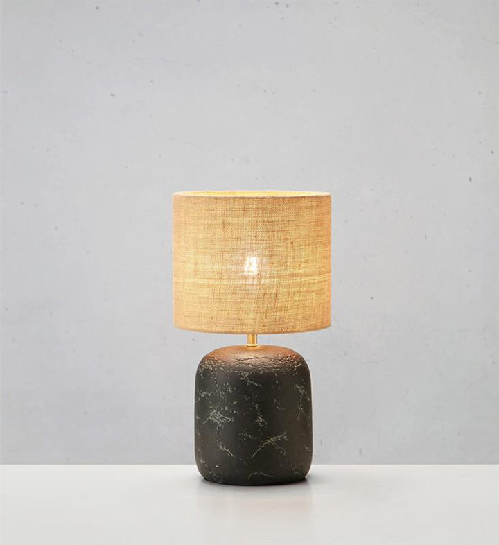 Montagna bordlampe 32 - Svart/Natur-Bordlamper-Marksløjd-Natur-Mrk-108683-Lightup.no