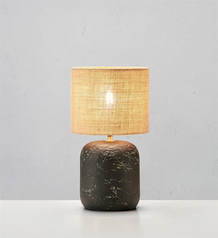 Montagna bordlampe 45 - Svart/Natur-Bordlamper-Marksløjd-Natur-Mrk-108684-Lightup.no