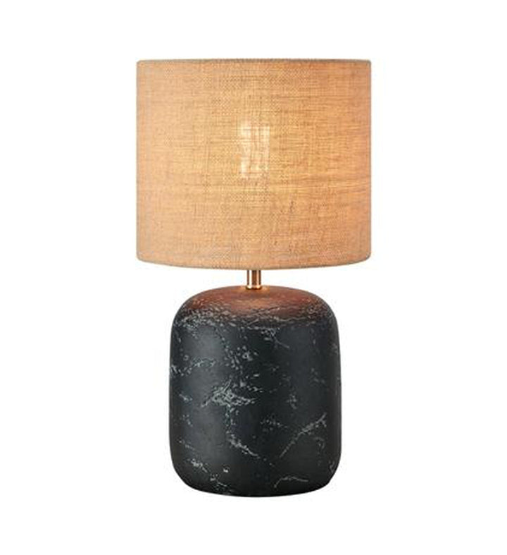 Montagna bordlampe 45 - Svart/Natur-Bordlamper-Marksløjd-Natur-Mrk-108684-Lightup.no