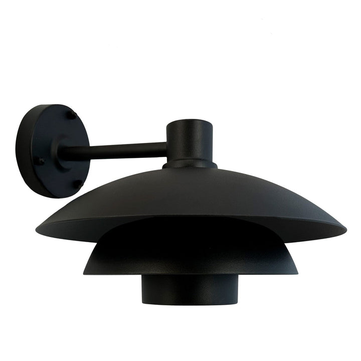 Morph D30 utendørs vegglampe IP44 - Svart-Utebelysning vegg klassisk-Dyberg Larsen-DL-8232-Lightup.no