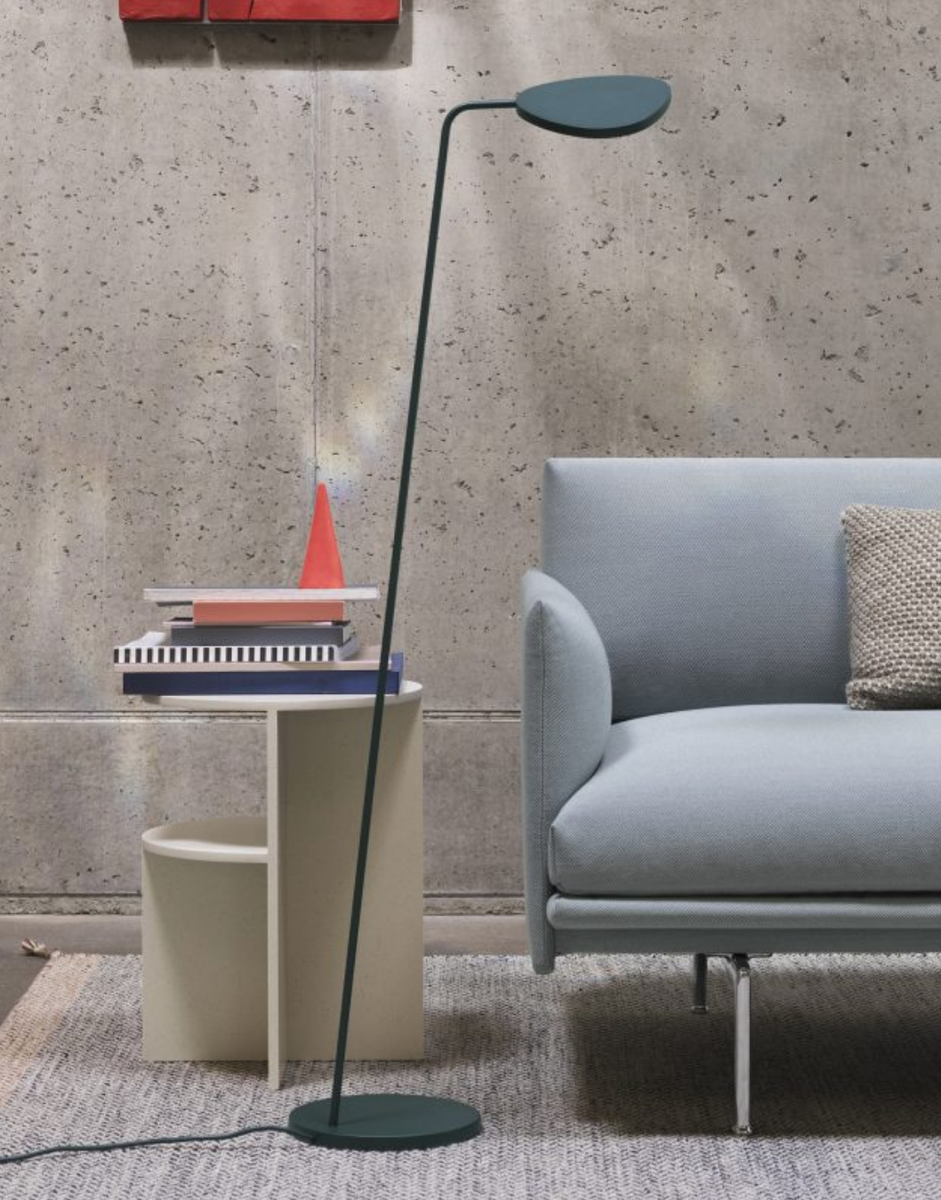Muuto Leaf gulvlampe-Gulvlamper-MUUTO-Grå-MUO__13430-Lightup.no