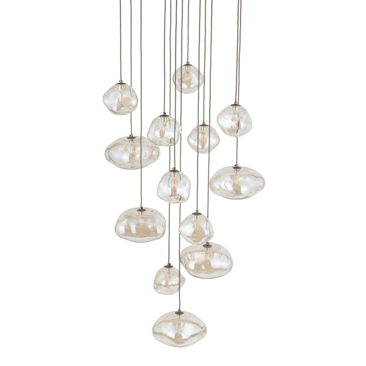 Nebia rondell takpendel 13-lys-Takpendler-TK Lighting-Brun-TK-11794-Lightup.no