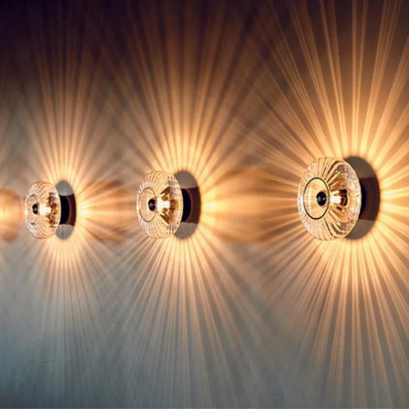 New Wave Optic 26 Wall Lamp - Klar-Vegglamper-Design by Us-Des__23022-Lightup.no