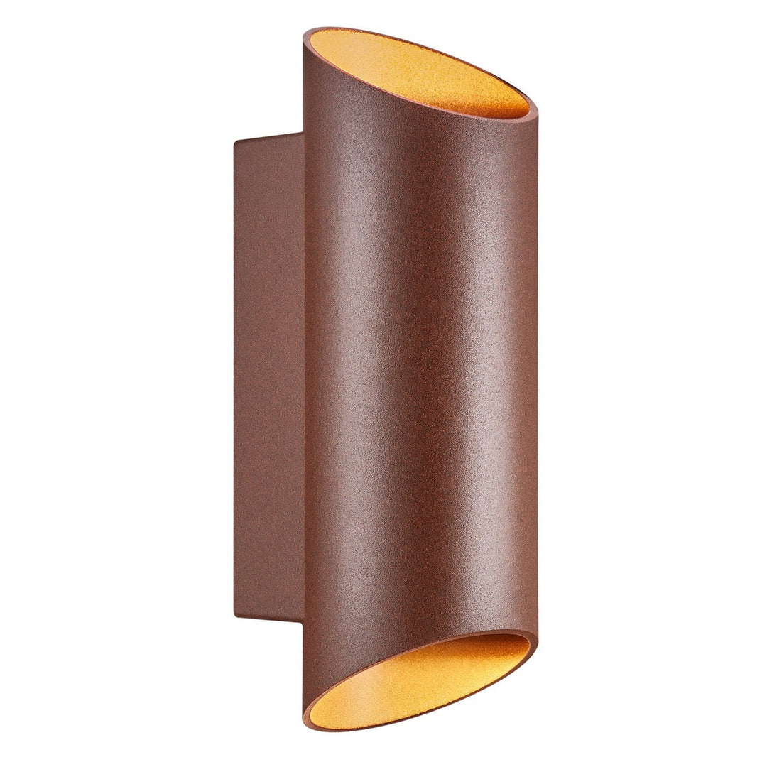 Nico Round 22 vegglampe utendørs opp/ned IP54-Utebelysning vegg opp og ned-Nordlux-Svart-2218231003-Lightup.no