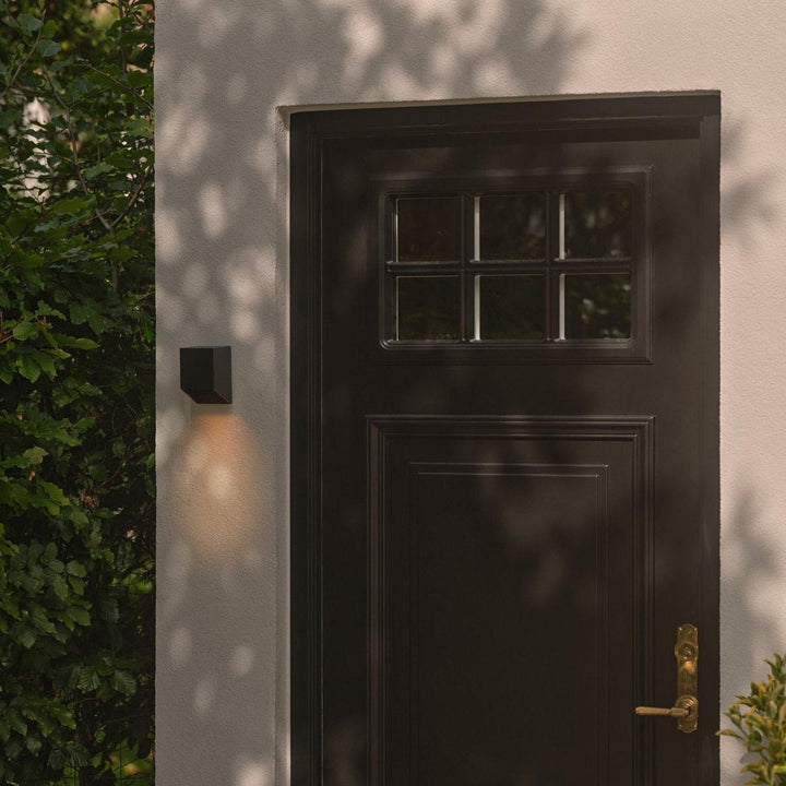 Nico Square vegglampe utendørs ned IP54-Utebelysning vegg opp og ned-Nordlux-Svart-2518451003-Lightup.no