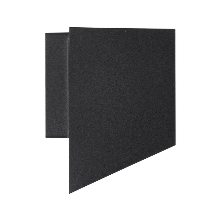 Nico Square vegglampe utendørs ned IP54-Utebelysning vegg opp og ned-Nordlux-Svart-2518451003-Lightup.no