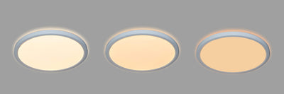 Nika taklampe 18W 3-step dim 30 cm IP54 - Hvit-Taklamper-Ms - belysning-9400391003-Lightup.no
